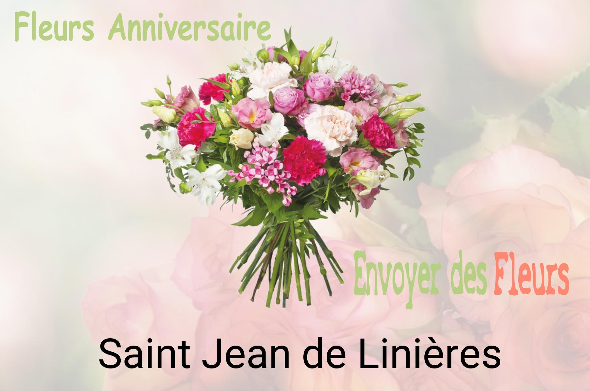 Bouquet de fleurs d’anniversaire livré à Saint-Jean-de-Linières